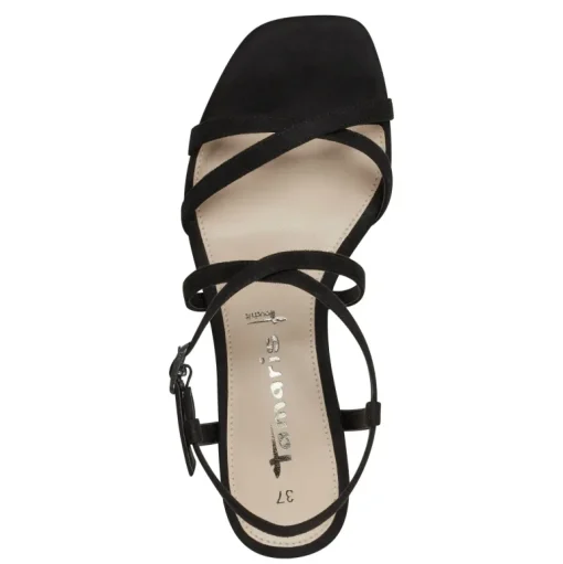 SORT SANDAL