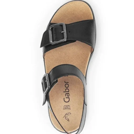 SORT SANDAL