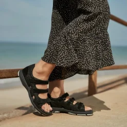 SORT SNAKE 211-35-1910 SANDAL