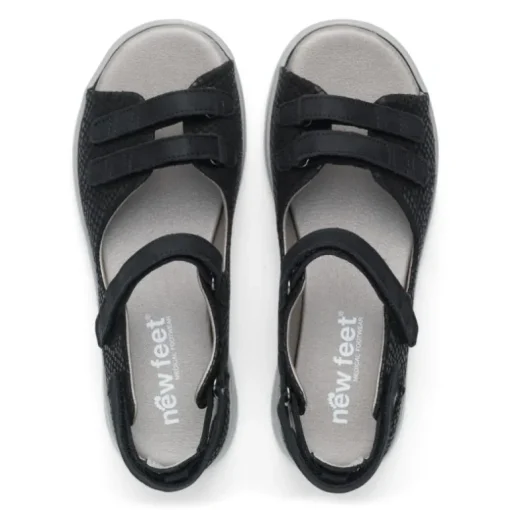 SORT SNAKE 201-36-1910 SANDAL