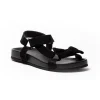 SORT SUEDE SKY AND DIAMONDS SANDAL