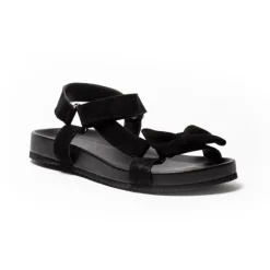 SORT SUEDE SKY AND DIAMONDS SANDAL