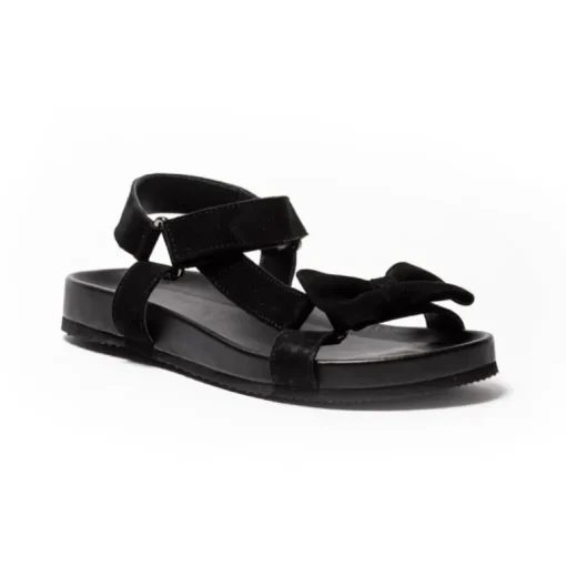 SORT SUEDE SKY AND DIAMONDS SANDAL