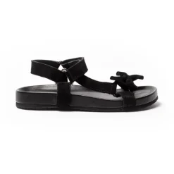 SORT SUEDE SKY AND DIAMONDS SANDAL