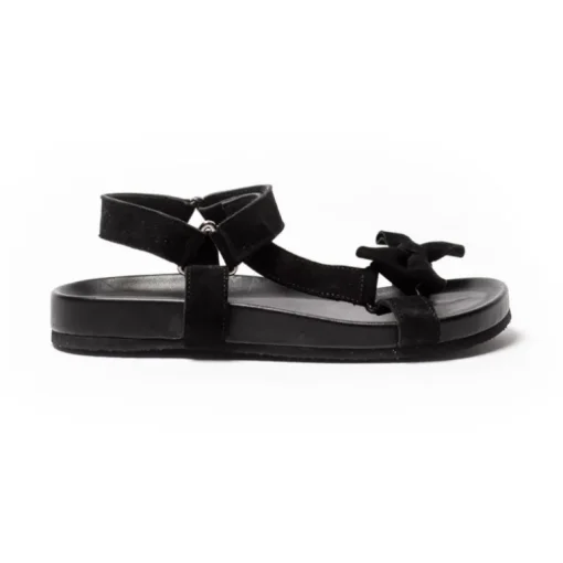 SORT SUEDE SKY AND DIAMONDS SANDAL