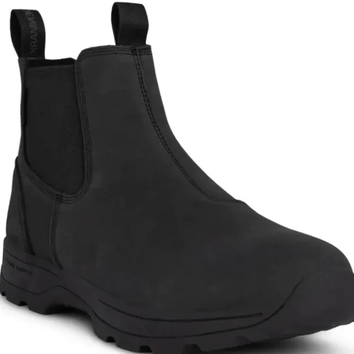 SORT SVEND LEATHER WATERPROOF