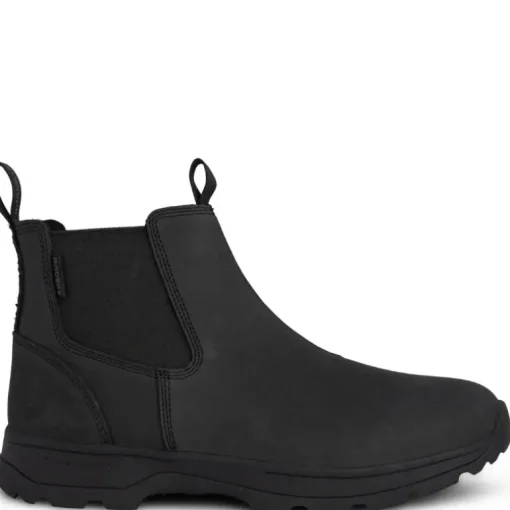 SORT SVEND LEATHER WATERPROOF