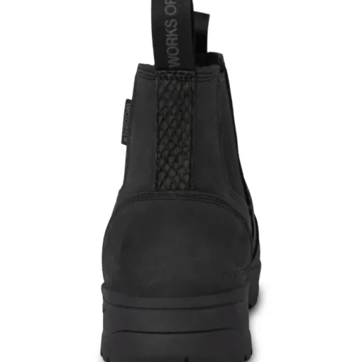 SORT SVEND LEATHER WATERPROOF