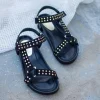 SORT SWEAT SANDAL