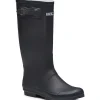 SORT WELLY W GUMMISTØVLE