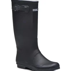 SORT WELLY W GUMMISTØVLE