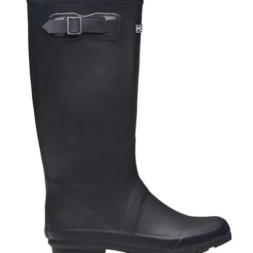 SORT WELLY W GUMMISTØVLE