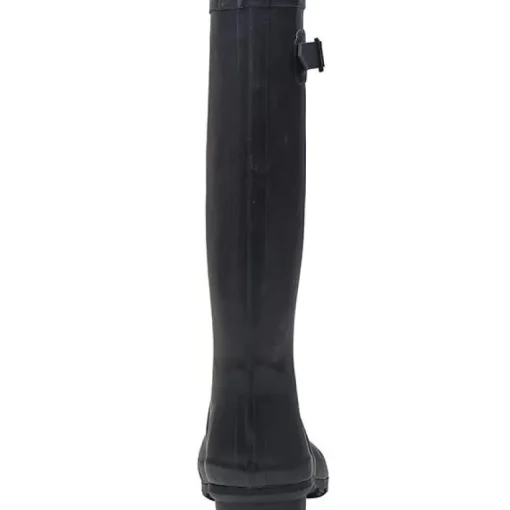 SORT WELLY W GUMMISTØVLE