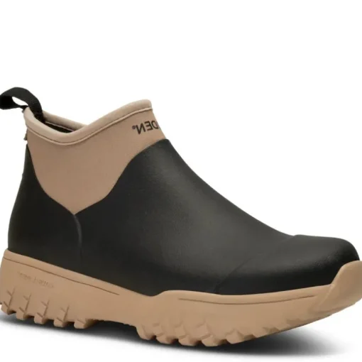 SORT/COFFEE CREAM IRENE WATERPROOF GUMMISTØVLE