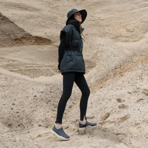 SORT/COFFEE CREAM IRENE WATERPROOF GUMMISTØVLE