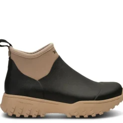SORT/COFFEE CREAM IRENE WATERPROOF GUMMISTØVLE