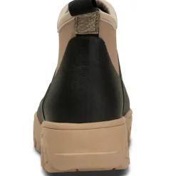 SORT/COFFEE CREAM IRENE WATERPROOF GUMMISTØVLE