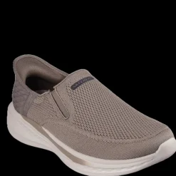 TAUPE RELAXED FIT: SLIP-INS: SLADE - DEACON