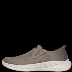 TAUPE RELAXED FIT: SLIP-INS: SLADE - DEACON
