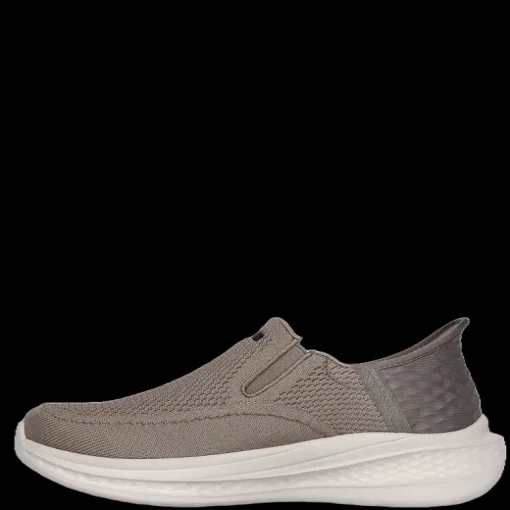 TAUPE RELAXED FIT: SLIP-INS: SLADE - DEACON