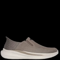 TAUPE RELAXED FIT: SLIP-INS: SLADE - DEACON