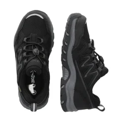 ZIGZAG SORT/GRÅ DOCHEET SNEAKER